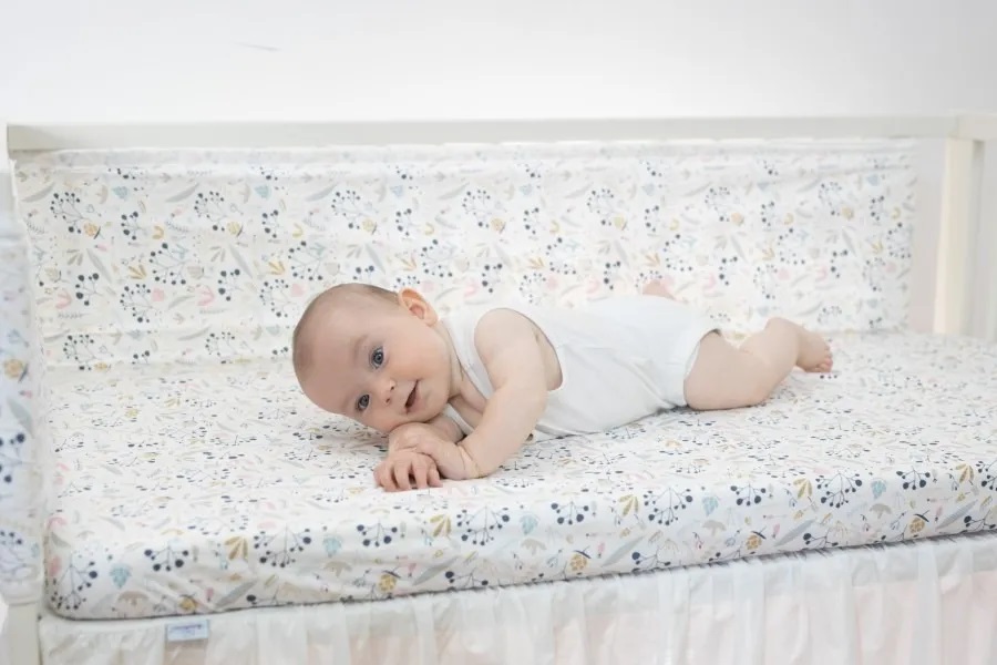 BabyMatex Prześcieradlo z Gumką Łąka 120x60